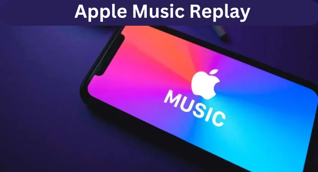 this image sgown in Apple Music Replay