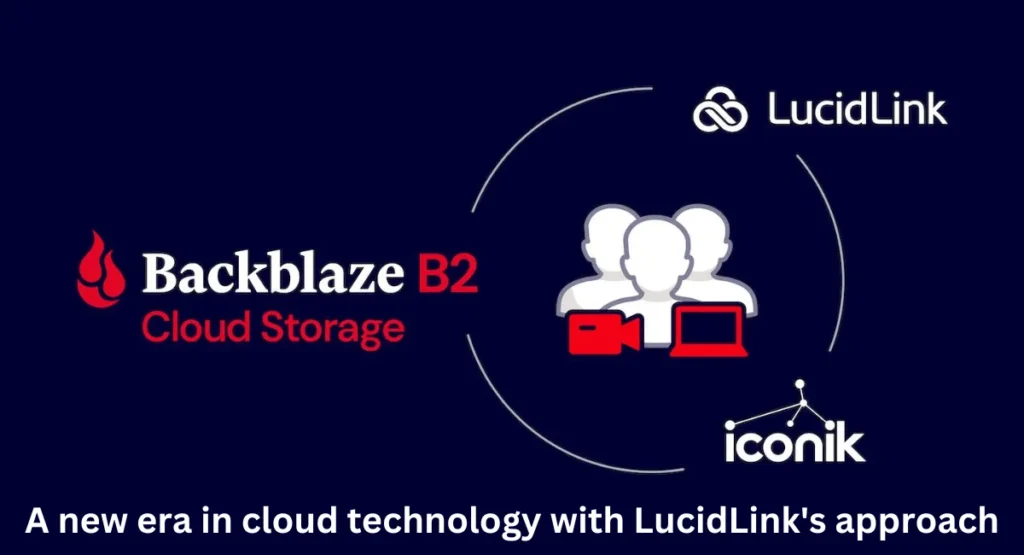 this image shown in a new era in cloud technology with LucidLink's approach