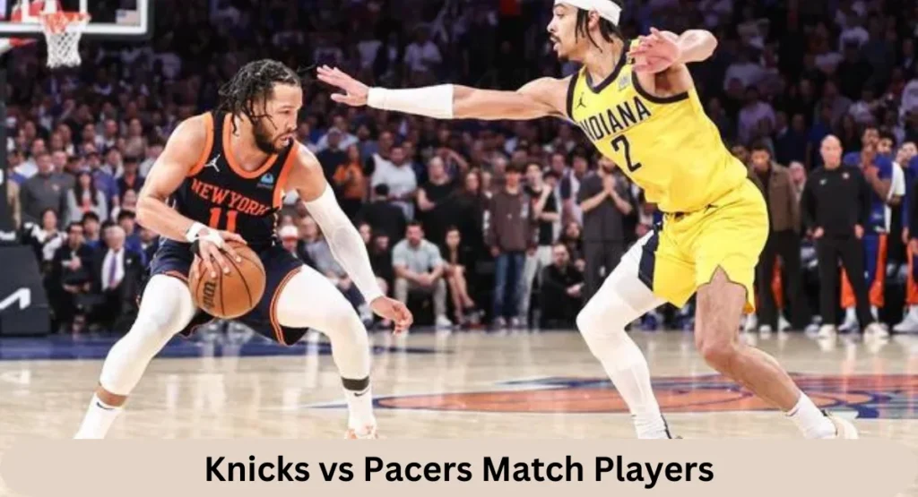 this image shown in Knicks vs Pacers Match Players