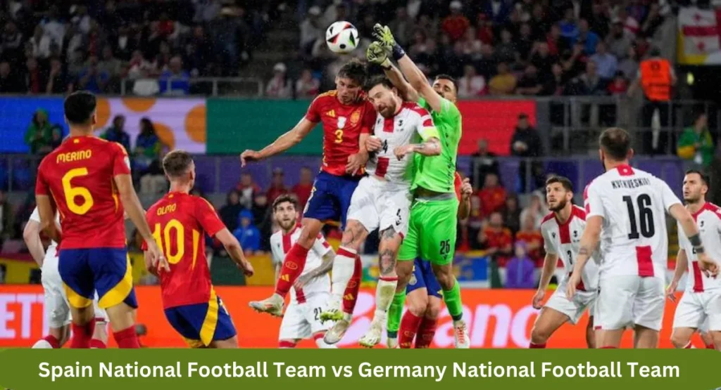 this image shown in Spain National Football Team vs Germany National Football Team 