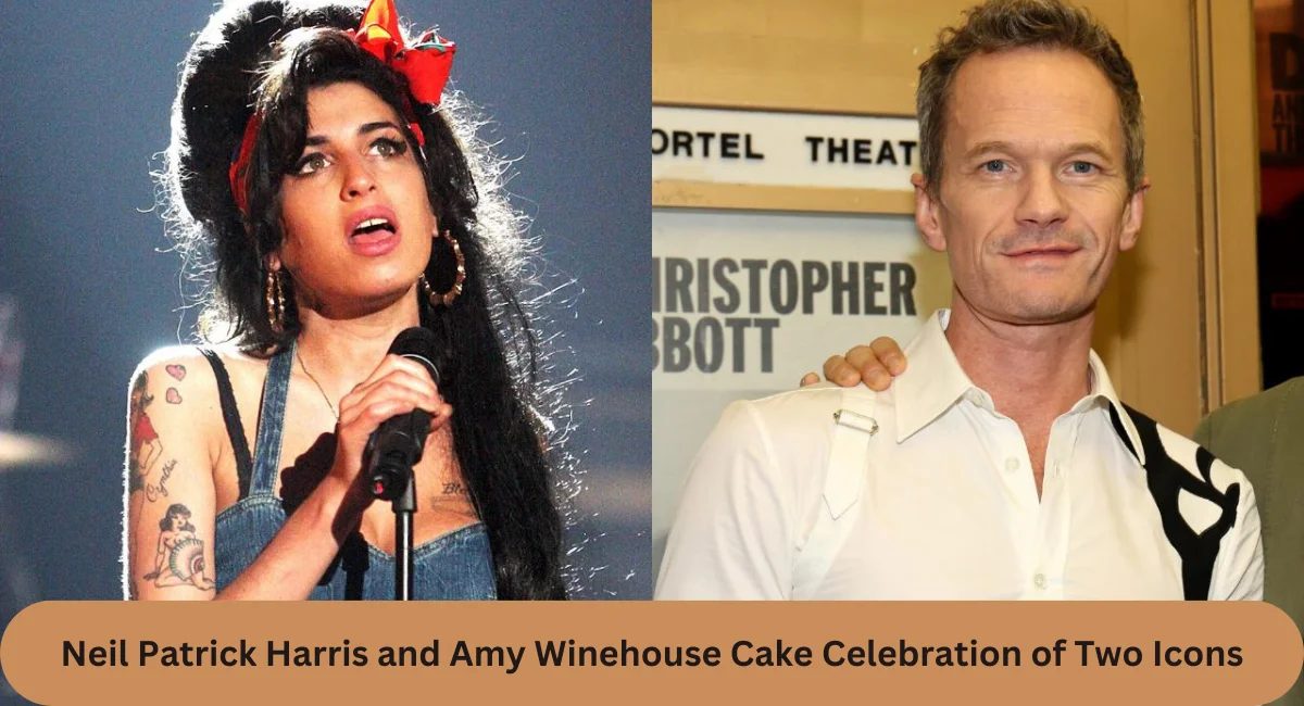 this image shown in Neil Patrick Harris and Amy Winehouse Cake Celebration of Two Icons