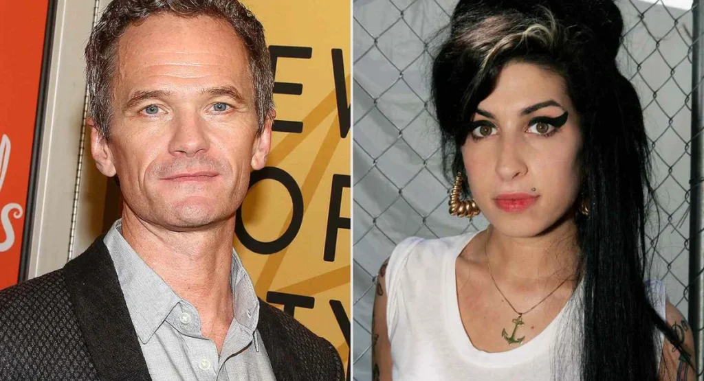 THIS IMAGE SHOWN IN Neil Patrick Harris and Amy Winehouse.