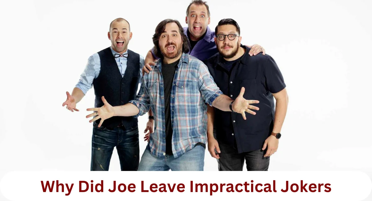 this image shown in Why Did Joe Leave Impractical Jokers